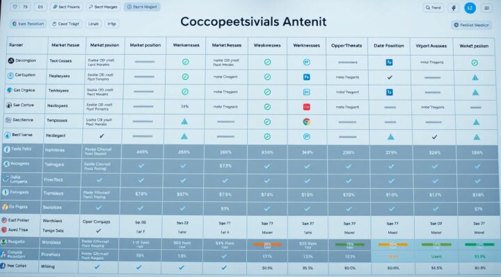 grille d'analyse de la concurrence